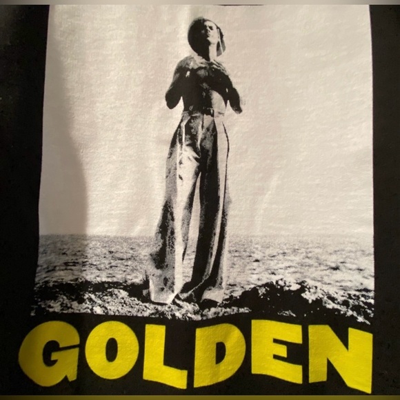 Harry Styles Official Golden Crewneck Sweater Size M - Picture 3 of 3